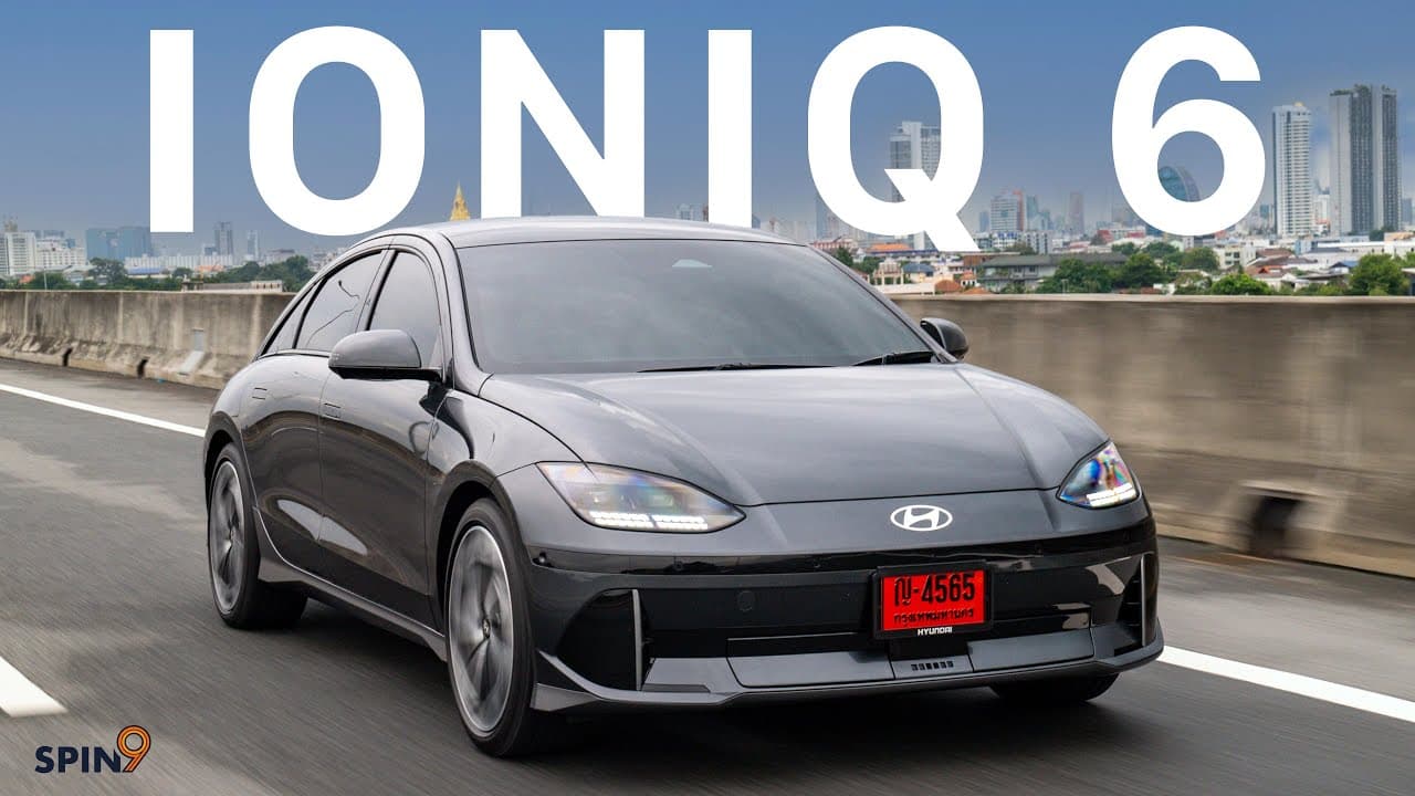[spin9] รีวิว Hyundai IONIQ 6 — แปลกตา แต่ขับดีมากเลยนะ